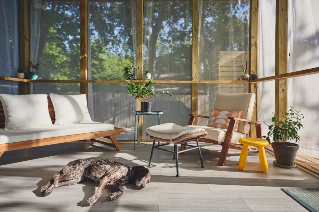 stress free pet-friendly screen room patio Patio Covers Unlimited