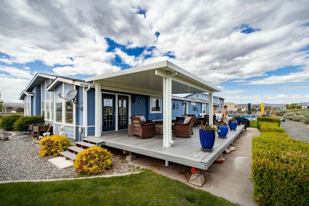 a beautifully installed custom patio covers by PCUNW