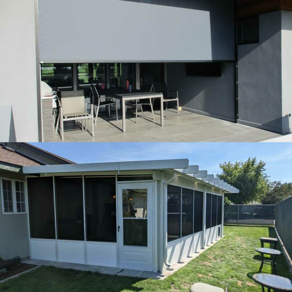 screens rooms vs exterior screens Patio Covers Unlimited