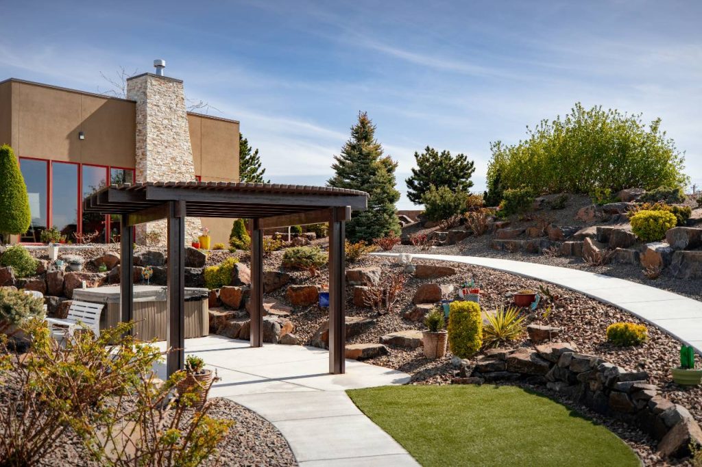 a photo of patio cover construction project by PCUNW