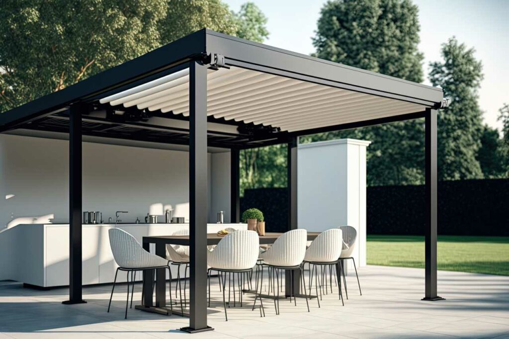 outdoor kitchen covers in Tri-Cities from Patio Covers Unlimited