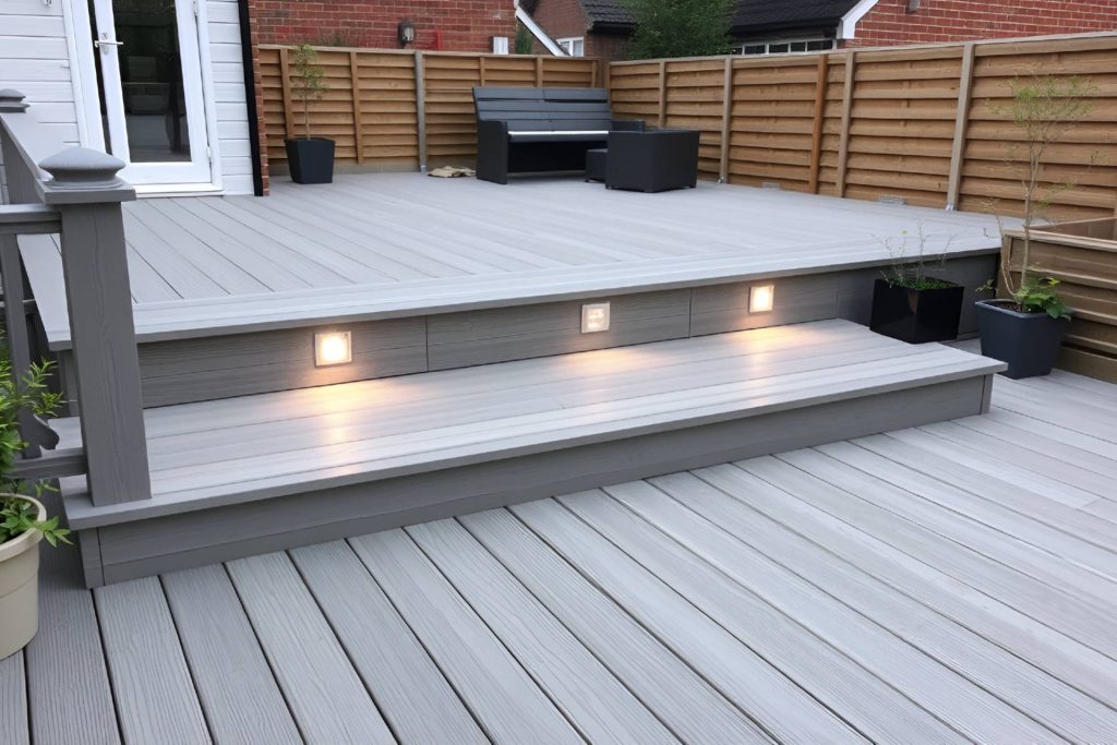 deck installation project in West Richland, WA
