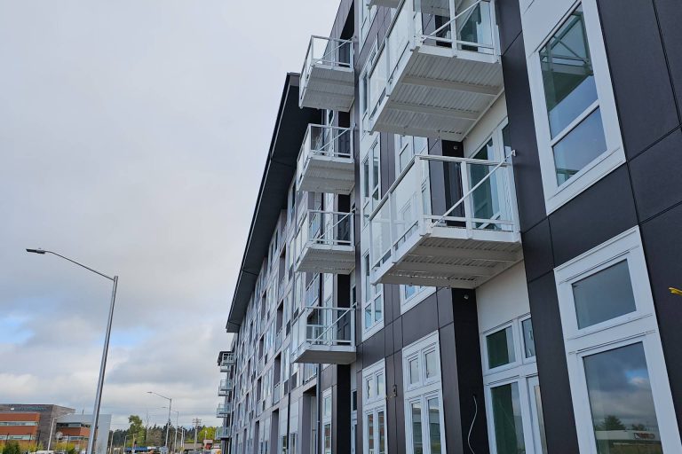 balcony construction project in Tri-Cities