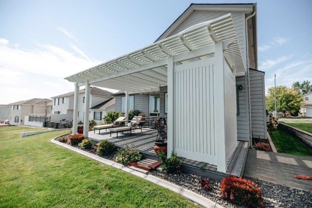 custom aluminum pergolas installation Patio Covers Unlimited