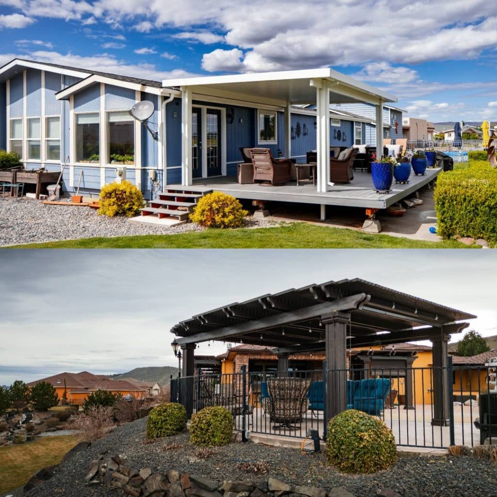 pergolas vs patio covers from PCUNW