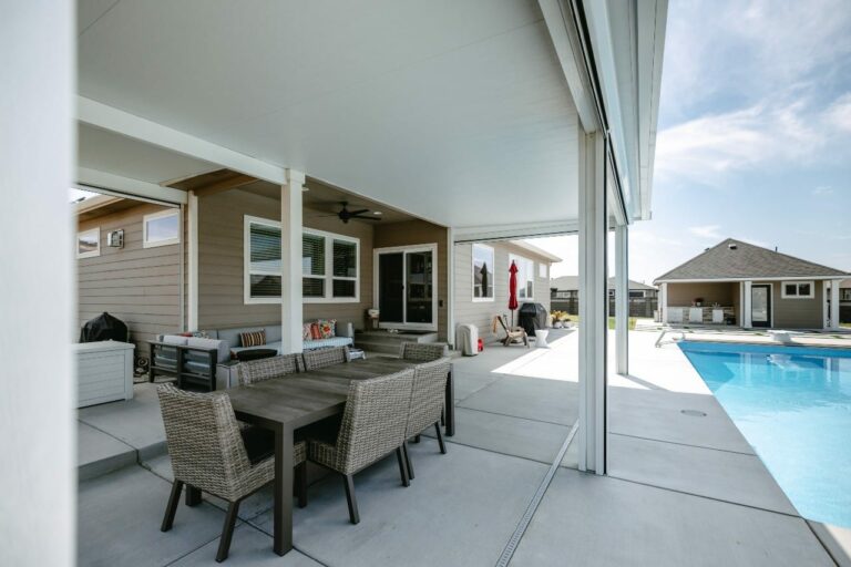 solid patio cover installation