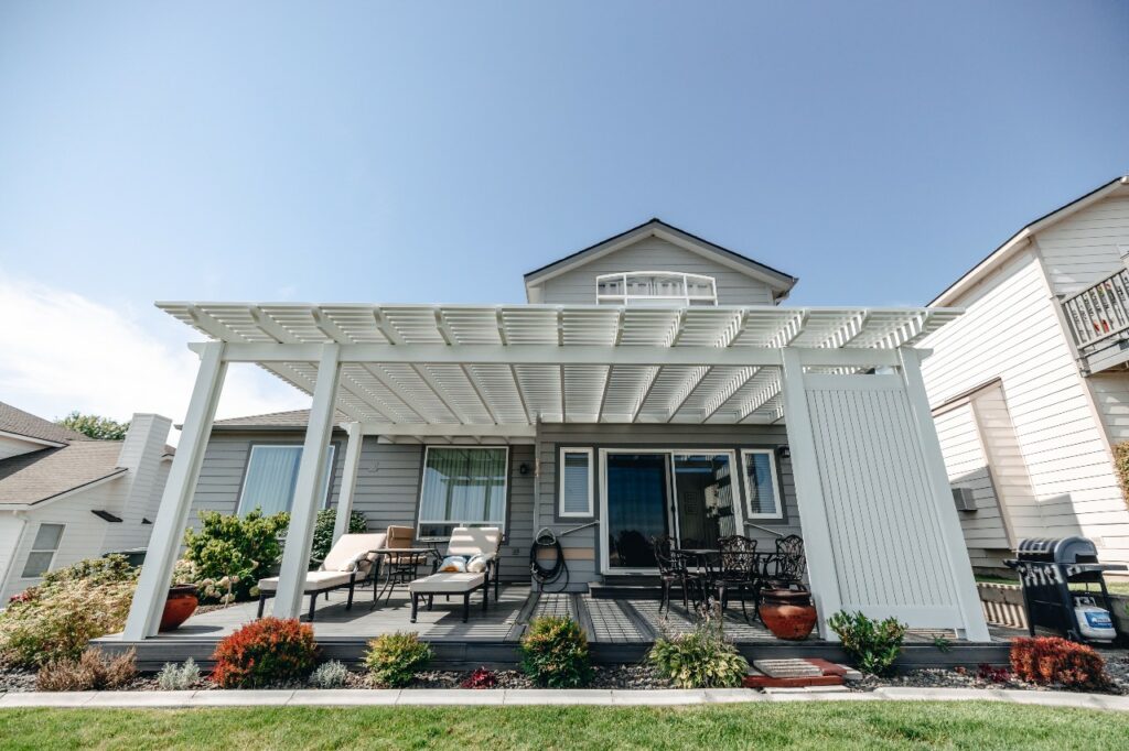 adding furniture to your pergola